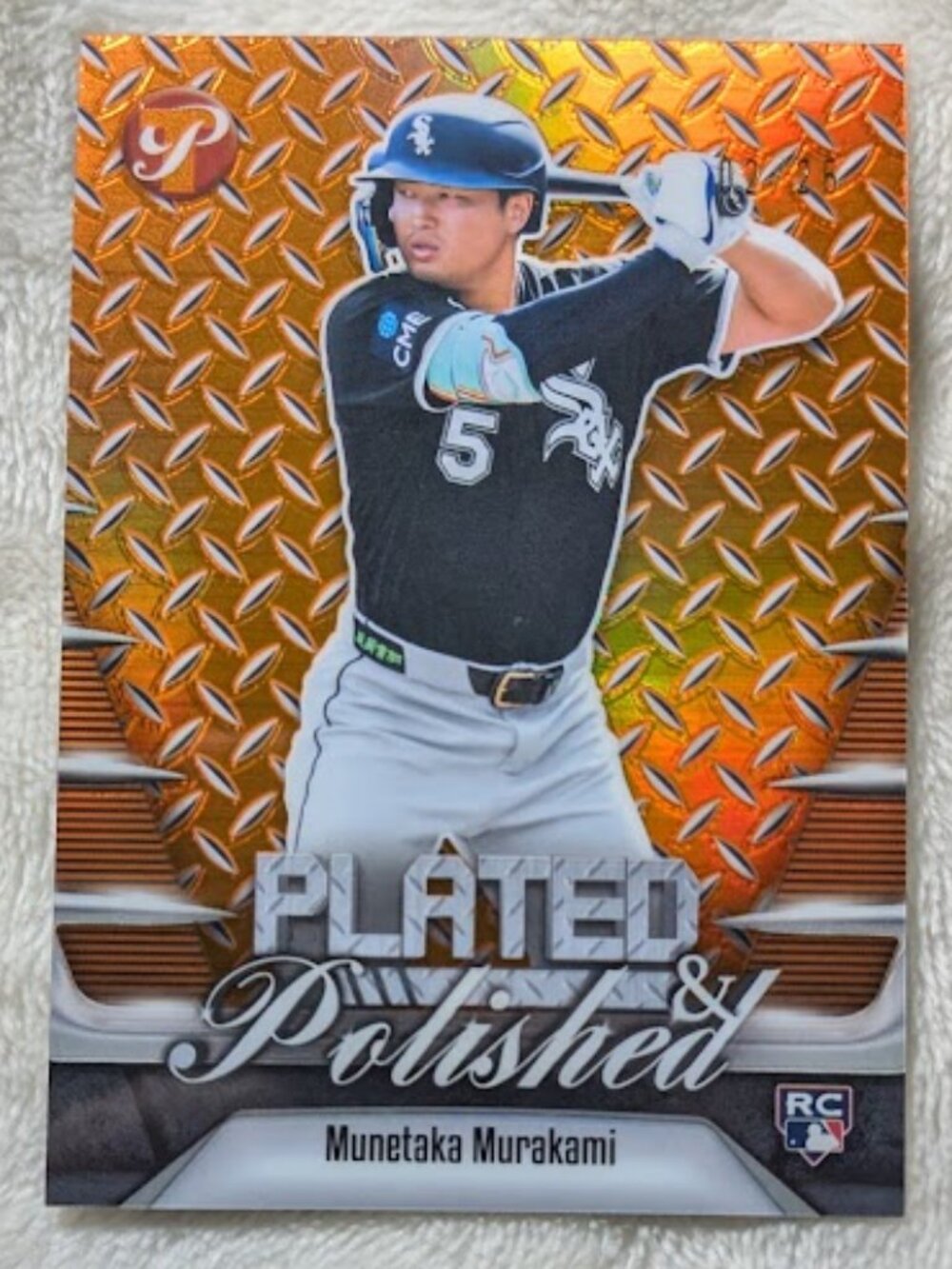 2026 Topps Plated Polished RC MUNETAKA MURAKAMI #PP-40 2/25